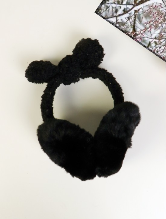 Bunny Ear Plush Earmuff